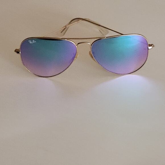 Vintage Ray-Ban RayBan RB3025 Aviator Sunglasses Mirror lens made in Italy 62mm - Picture 3 of 10